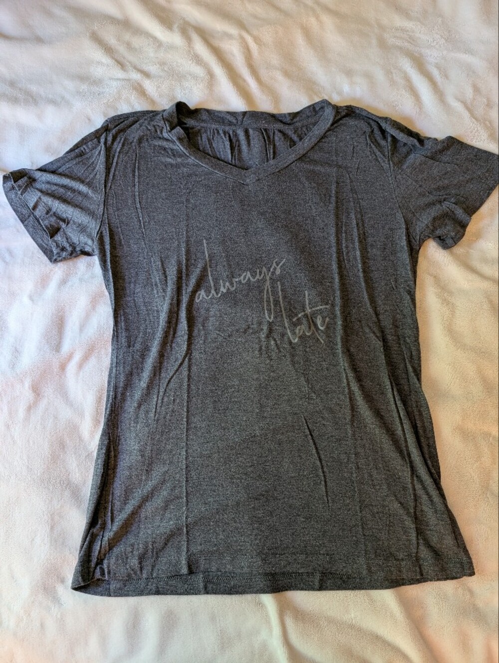 No Brand Always Late T-shirt